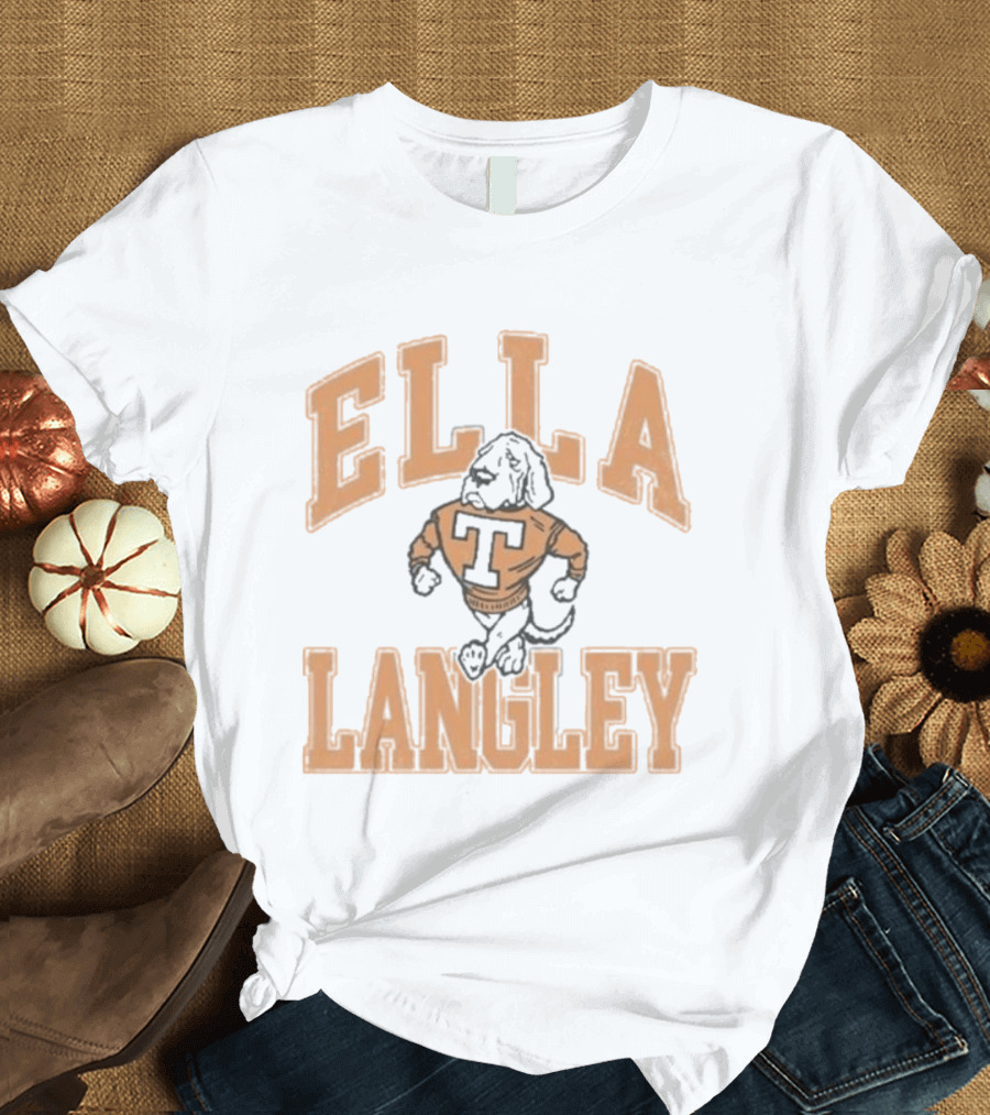 Ella Langley Live At Food City Center Knoxville With Iconic Tennessee Mascot T T-Shirt