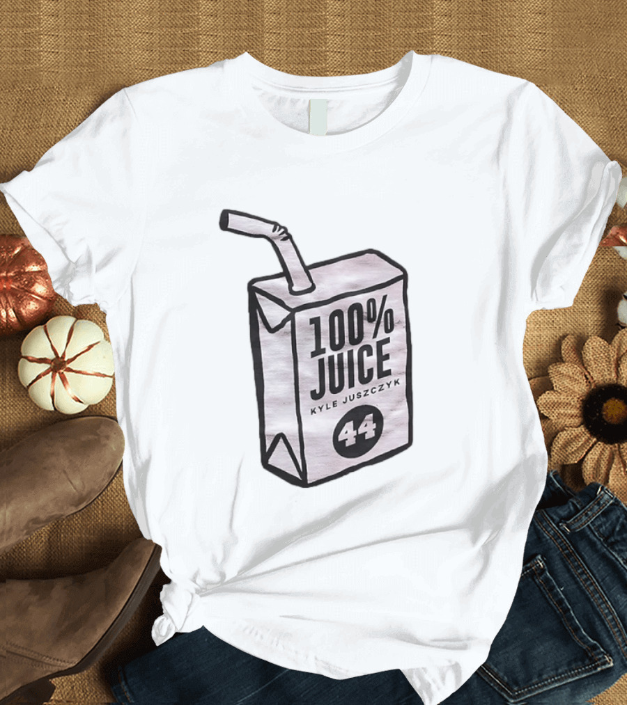 Kyle Juszczyk 100 Percent Juice 44 San Francisco 49ers Carton T-Shirt