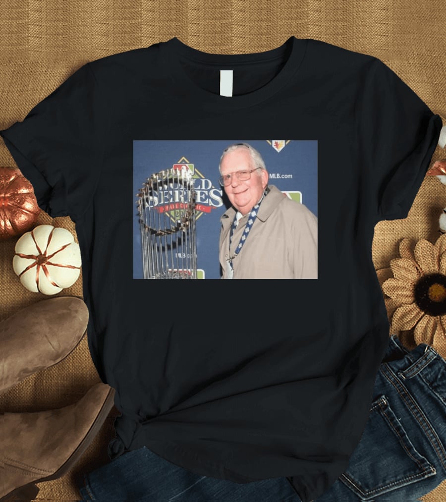 Philadelphia Phillies Executive Bill Giles World Series MLB 2008 T-Shirt
