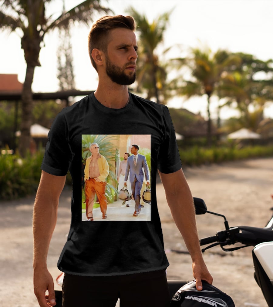 Snowfall TV Series Characters Franklin Saint Teddy McDonald Fashion Outfits T-Shirt