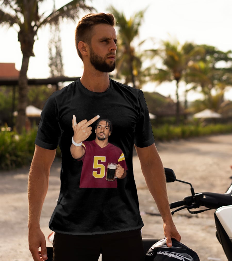 Jayden Daniels Middle Finger T-Shirt