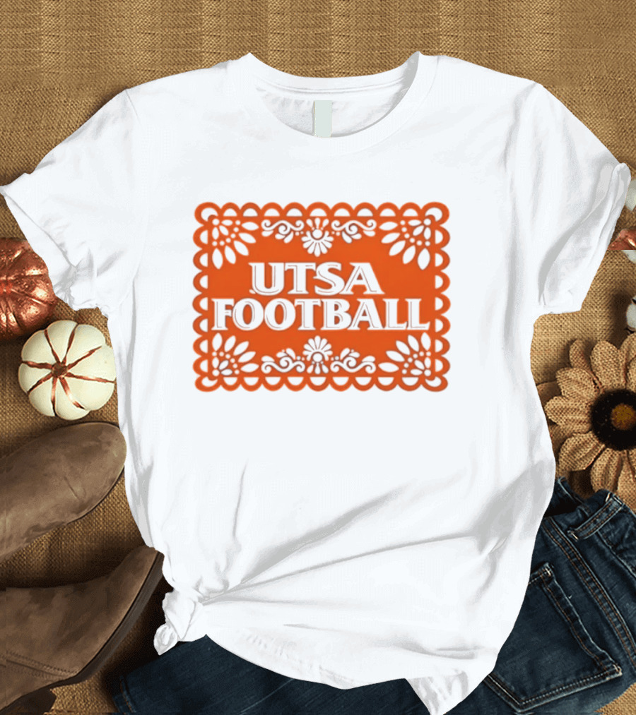 UTSA Football Papel Picado Roadrunners Team Spirit T-Shirt