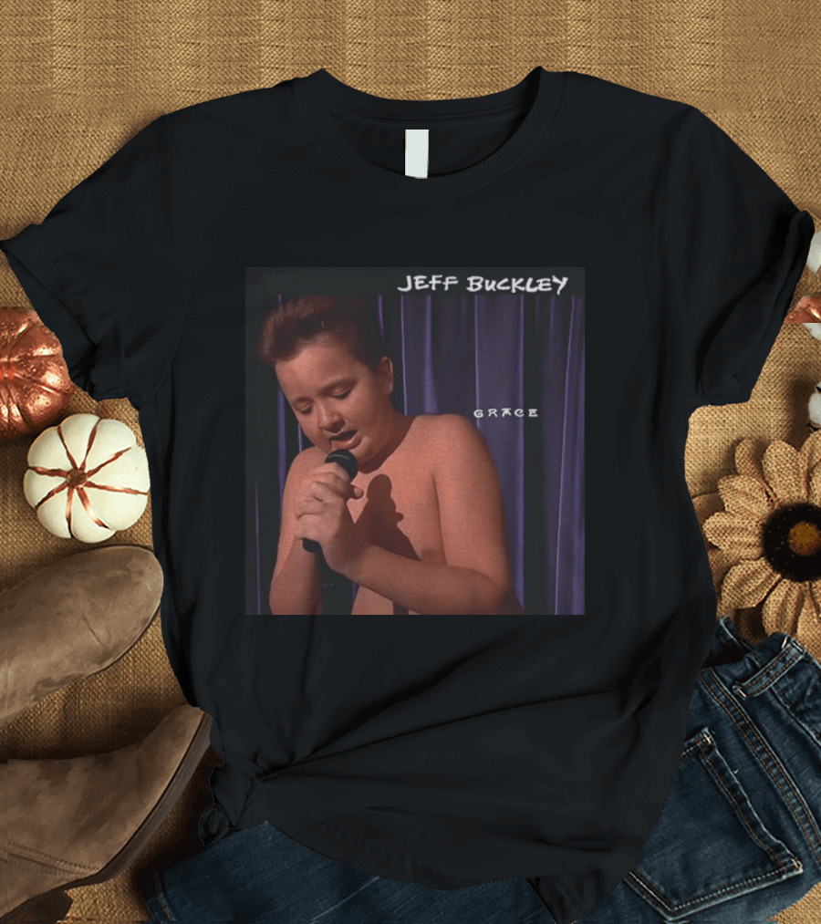 Jeff Buckley Grace Gibby Photo Image T-Shirt