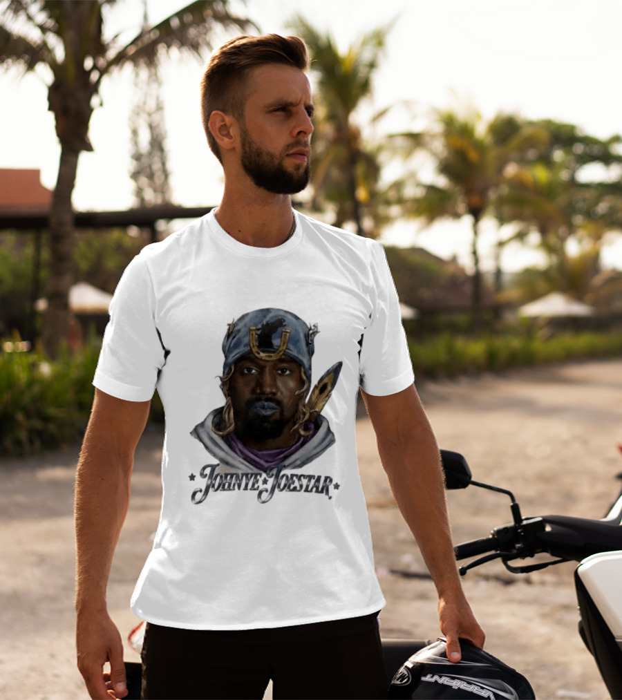 JOHN YE JOESTAR Anime Crossover Character Mashup T-Shirt