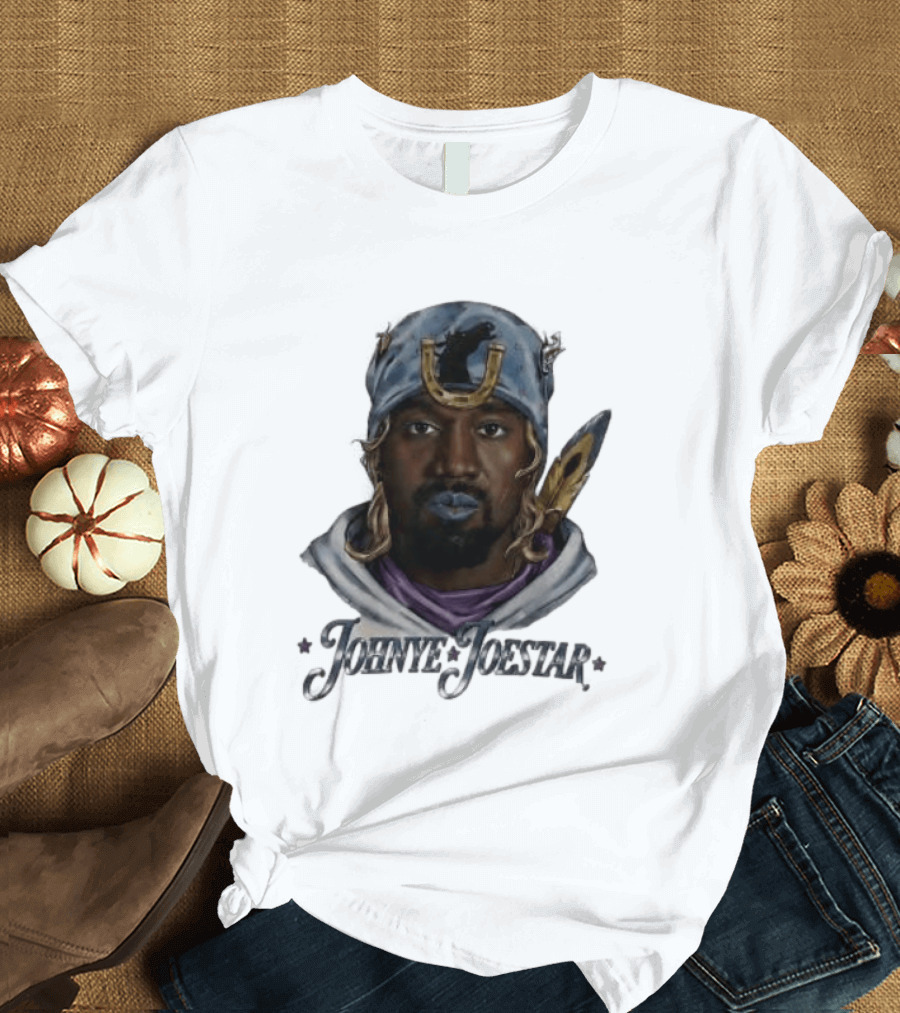 JOHN YE JOESTAR Anime Crossover Character Mashup T-Shirt