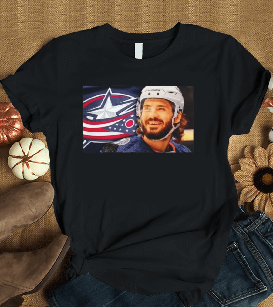 Columbus Blue Jackets Kirill Marchenko Latest Highlights T-Shirt