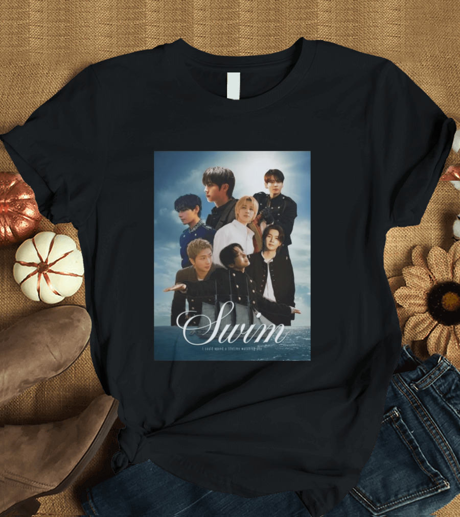 BTS Swim Song Of The Year VMAs Image With 'I Could Spend A Lifetime Ing You T-Shirt
