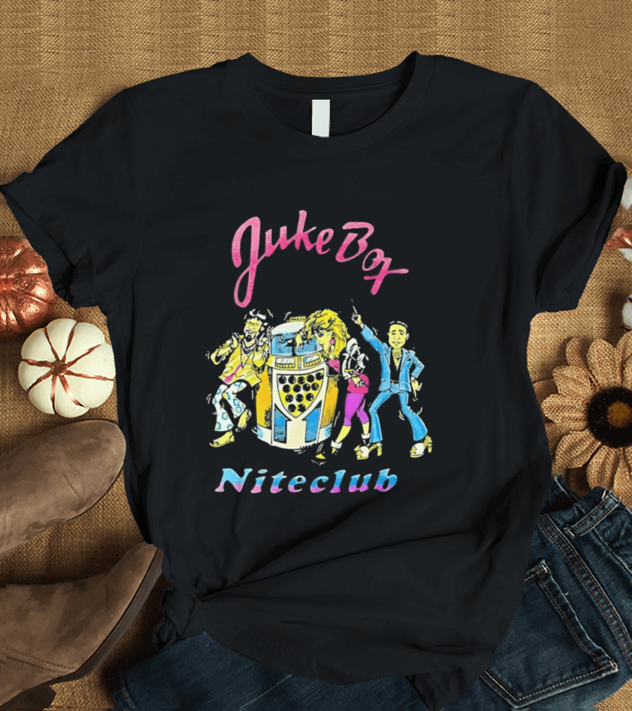 Juke Box Niteclub Retro Dance Party Vibes T-Shirt