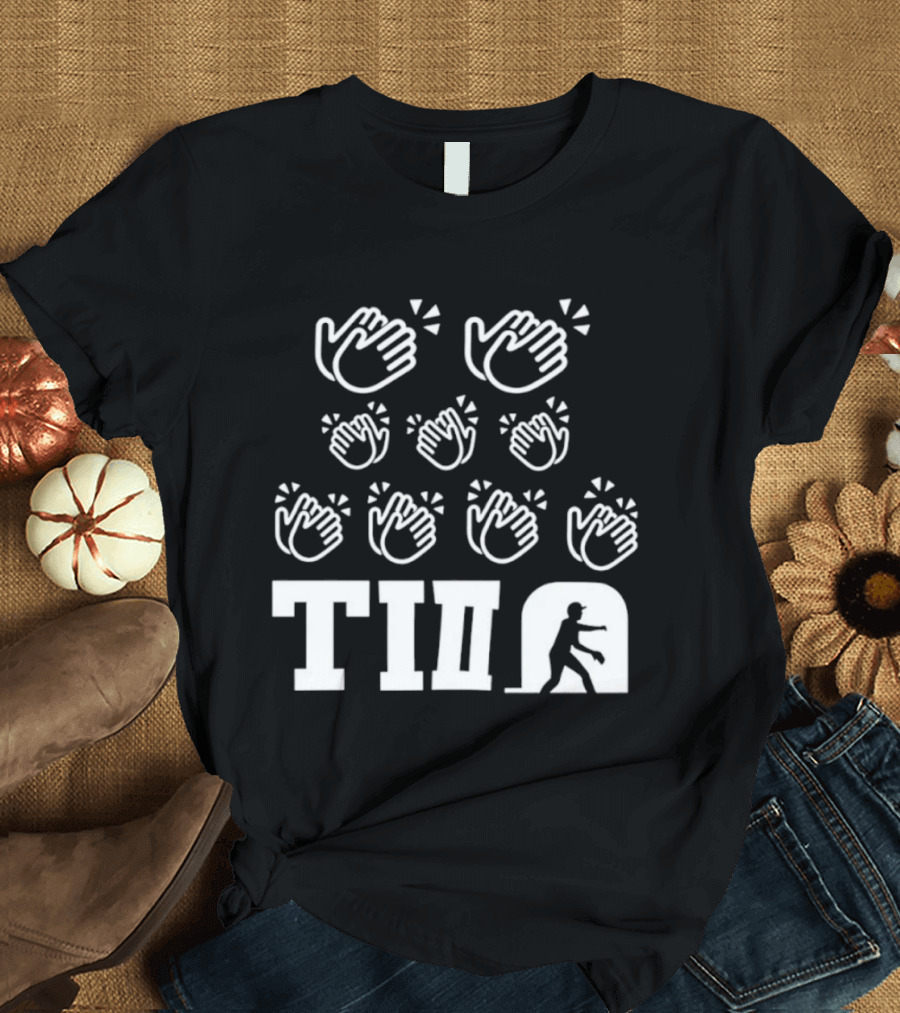 TII Clap Hands Baseball Pitcher T-Shirt