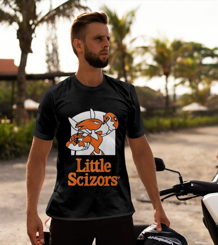 Little Scizors Pizza Scyther Pokémon T-Shirt