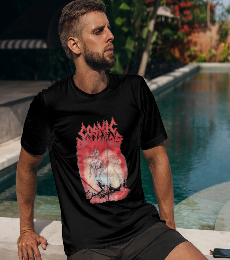 Cosmic Psychos Devil Kangaroo Australian Punk T-Shirt