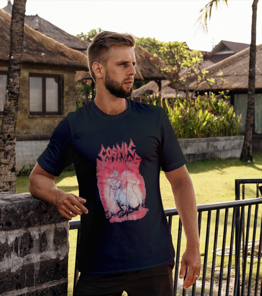 Cosmic Psychos Devil Kangaroo Australian Punk T-Shirt