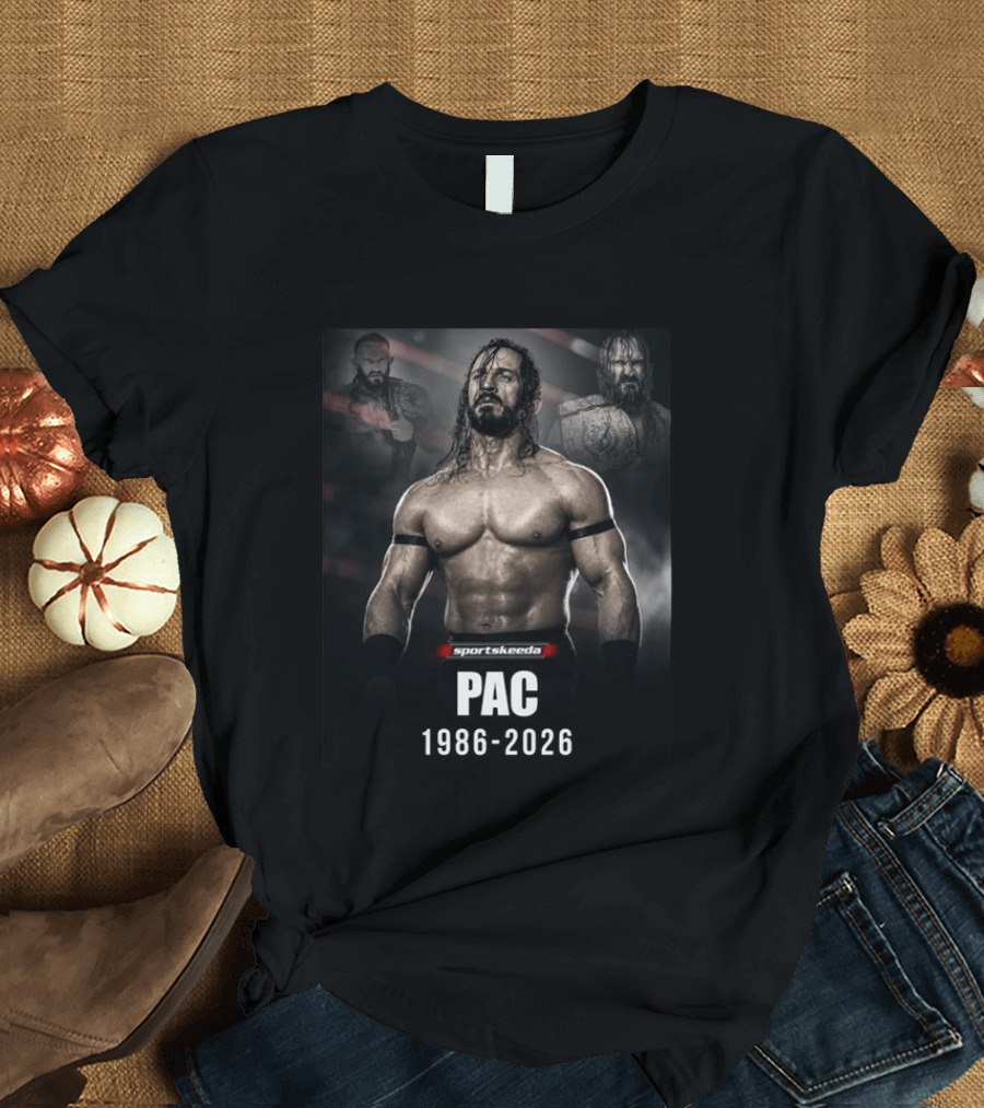 Sportskeeda Pac 1986 2026 Wrestling T-Shirt