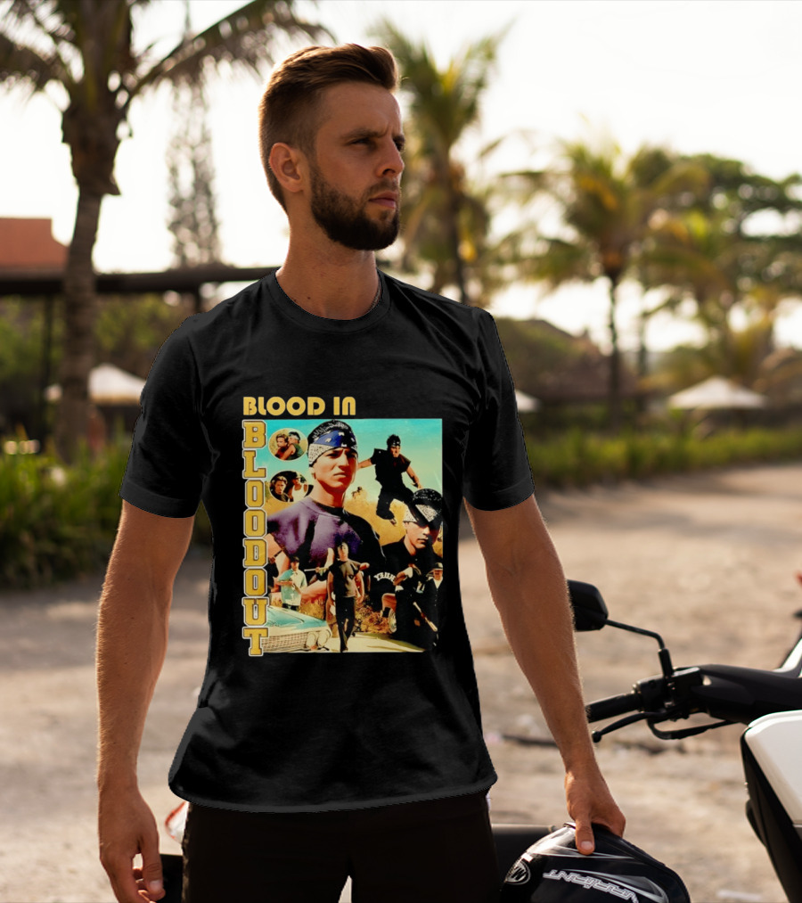 Blood In Blood Out 90s Cult Classic Movie T-Shirt