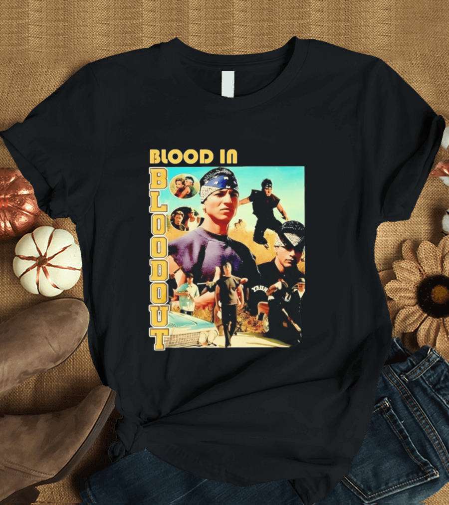 Blood In Blood Out 90s Cult Classic Movie T-Shirt