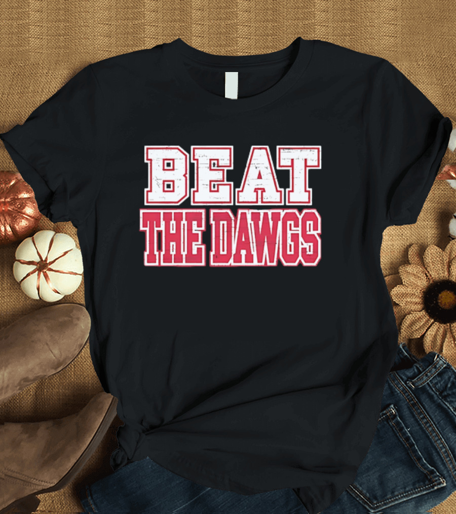 South Carolina Gamecocks Beat The Dawgs Georgia NCAA 2026 T-Shirt