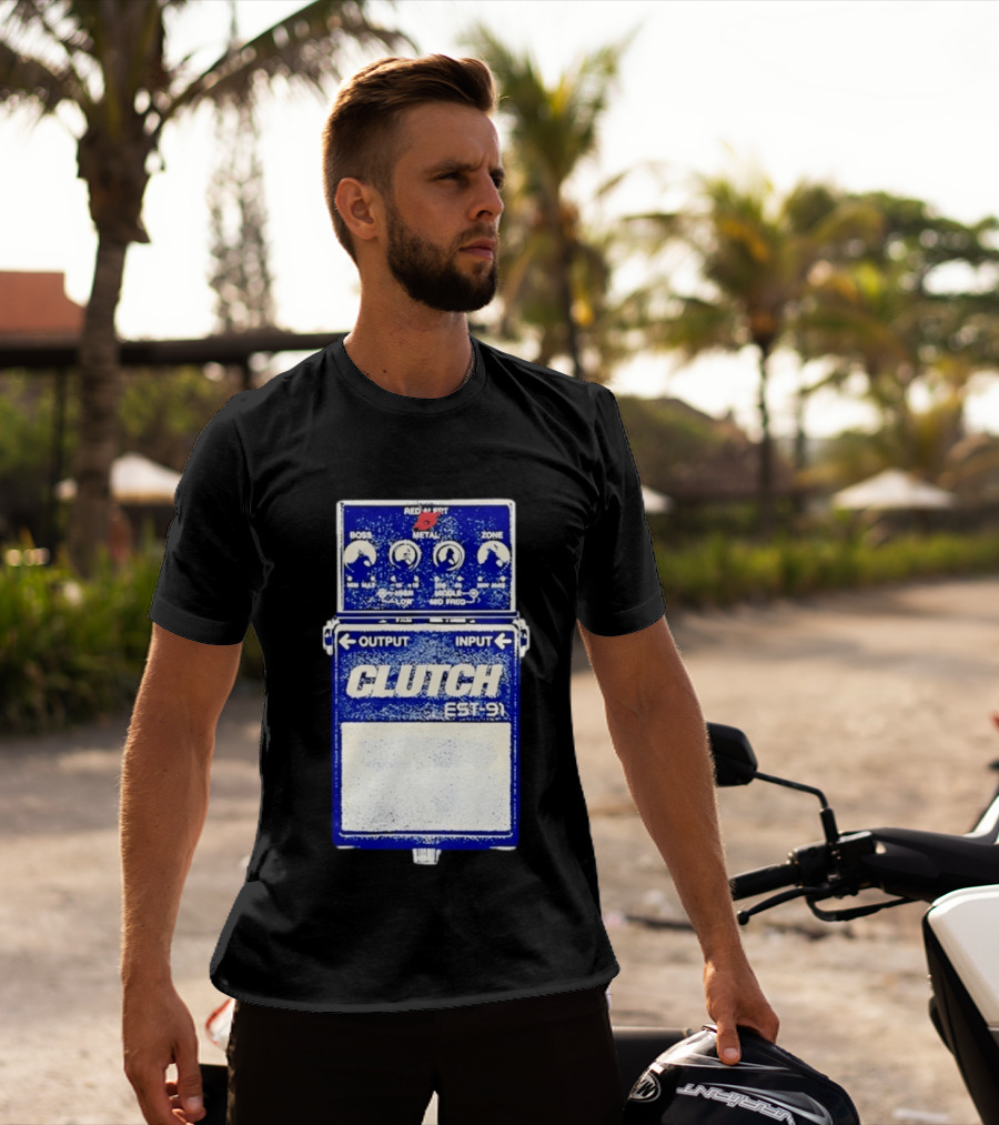 Boss Metal Zone Clutch Est 91 Rock Music Pedal T-Shirt