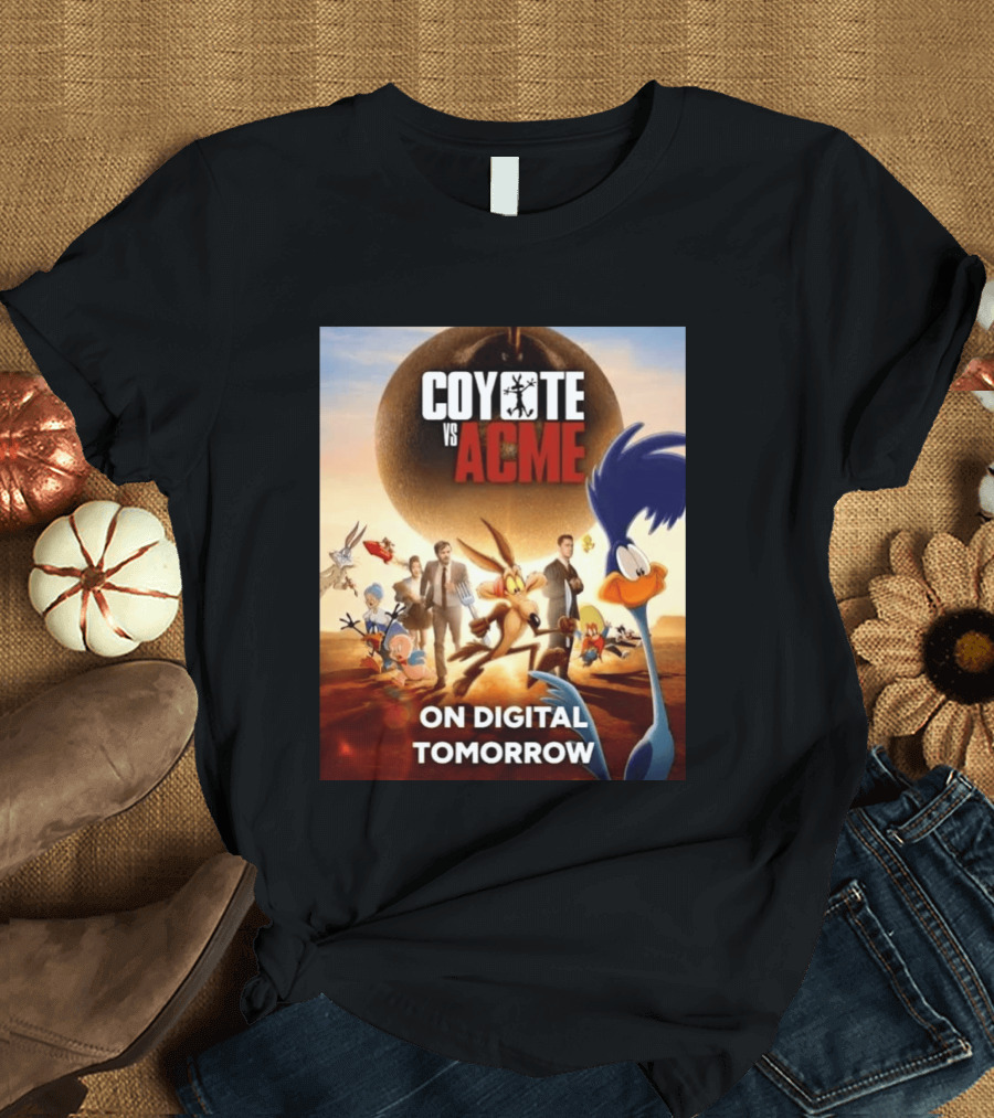 Coyote Vs Acme Digital Release Featuring Iconic Looney Tunes Characters T-Shirt