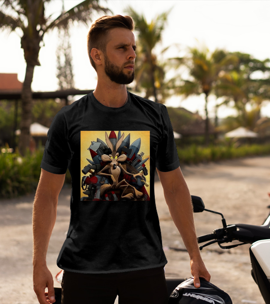Wile E. Coyote Acme Rockets Digital Release Tomorrow T-Shirt