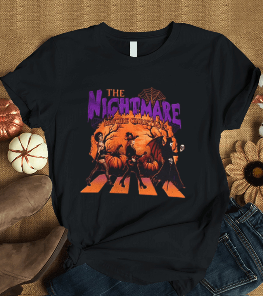 The Nightmare Before Christmas Ozzy Tim Curry Dolly Halloween Costume Twist T-Shirt