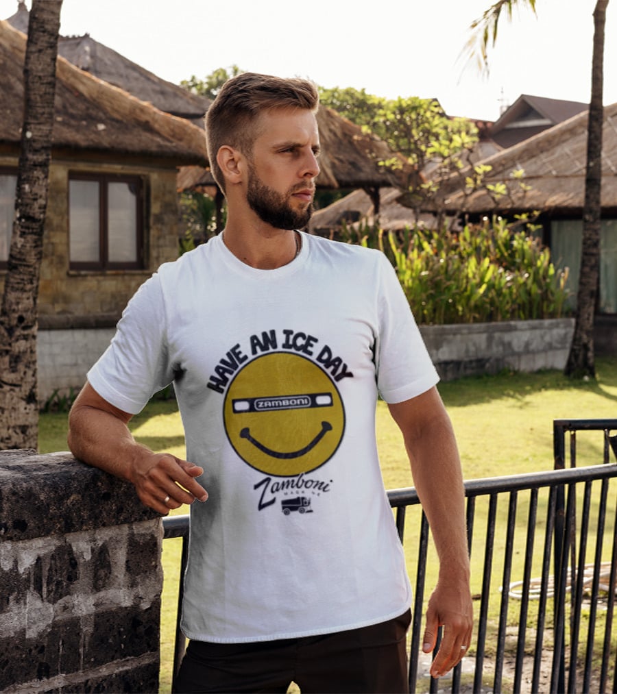Have An Ice Day Smile Zamboni T-Shirt