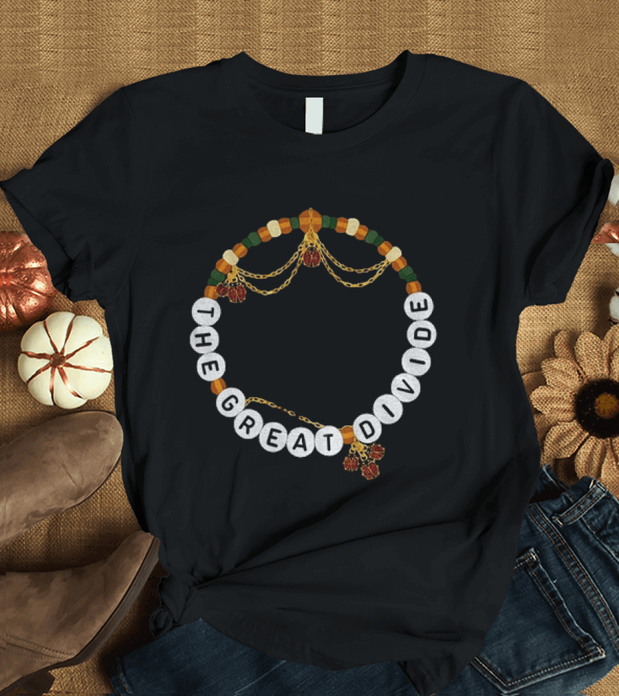 Noah Kahan The Great Divide Bracelet Beaded Chain T-Shirt