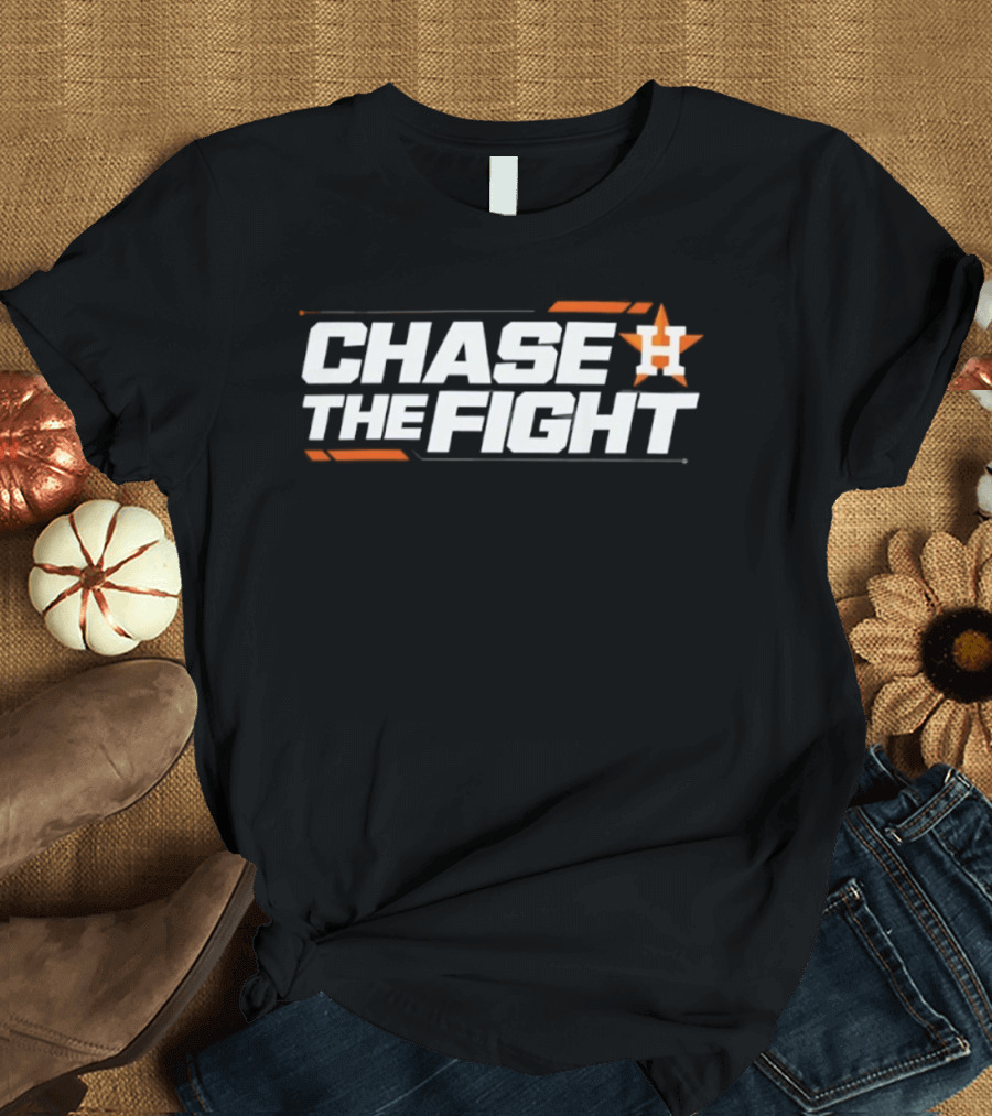 Houston Astros Chase The Fight MLB Baseball Star T-Shirt