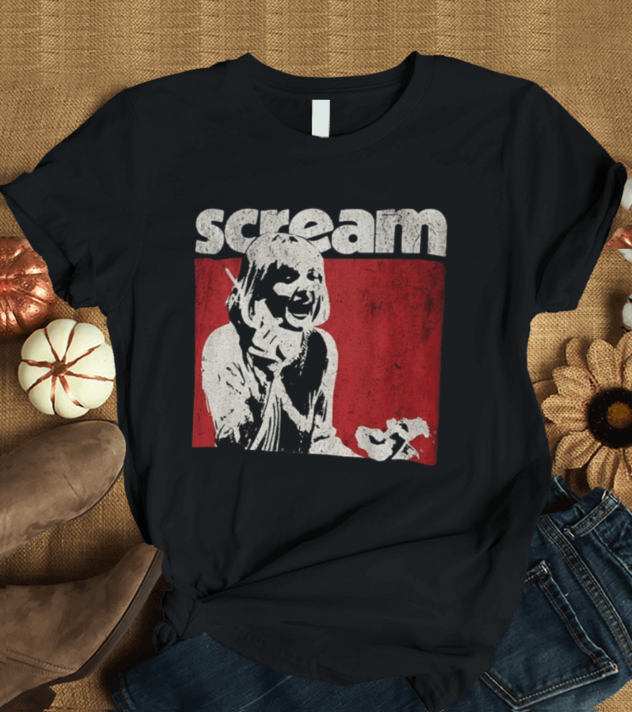 Scream Horror 90's Cult Movie Classic Halloween T-Shirt