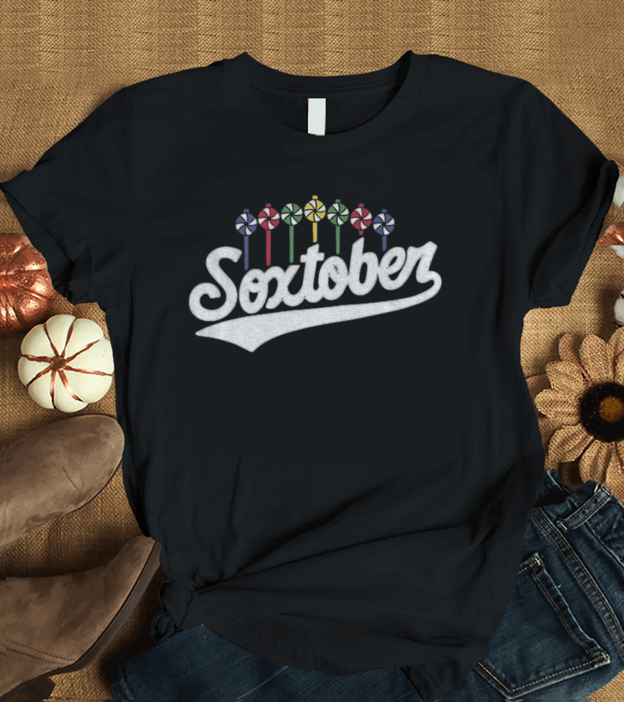 Soxtober Chicago White Sox MLB Postseason Pinwheel Windmill T-Shirt