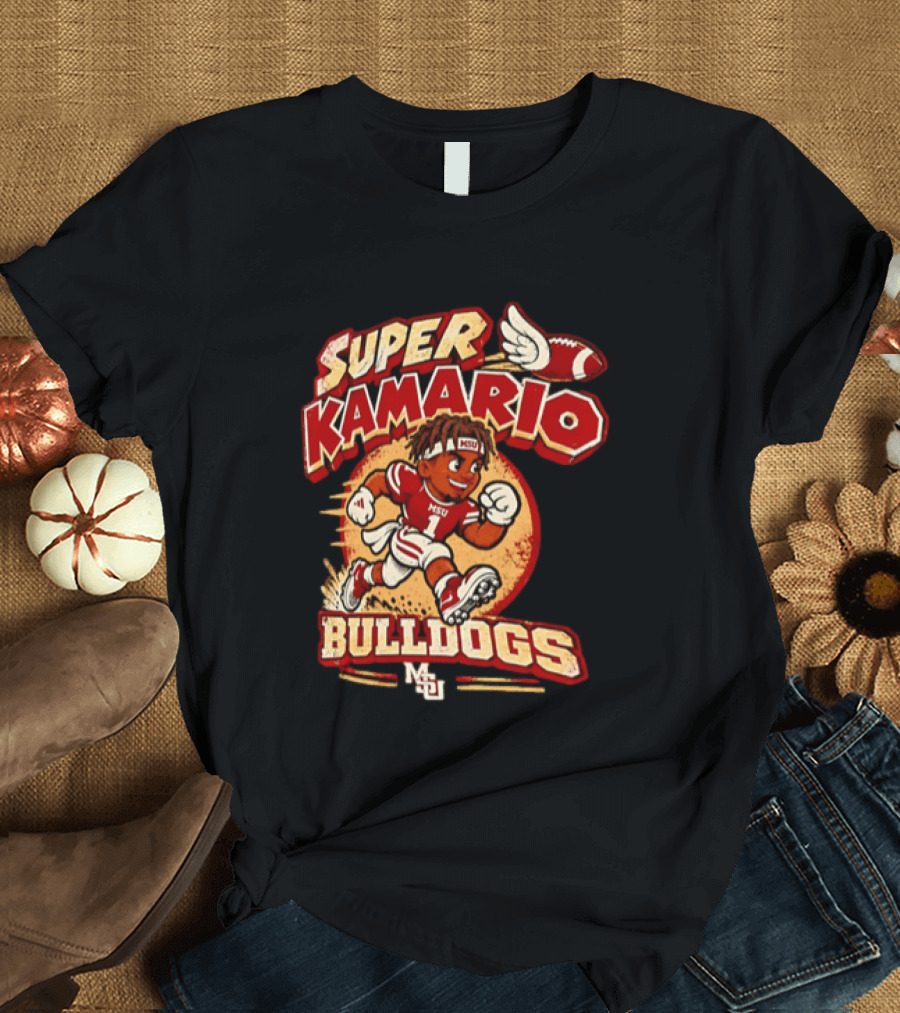 Super Kamario Mississippi State Bulldogs MSU T-Shirt