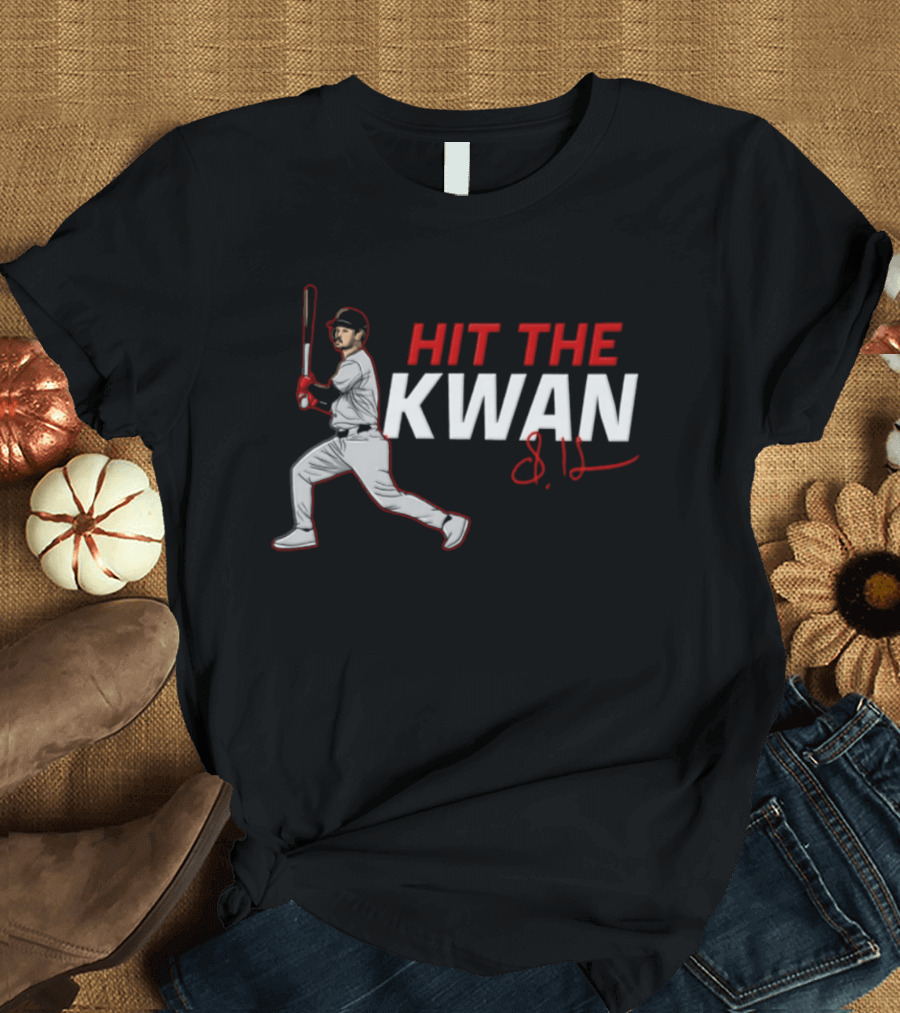 Cleveland Guardians MLB Steven Kwan Hit The Kwan Baseball 8.12 T-Shirt