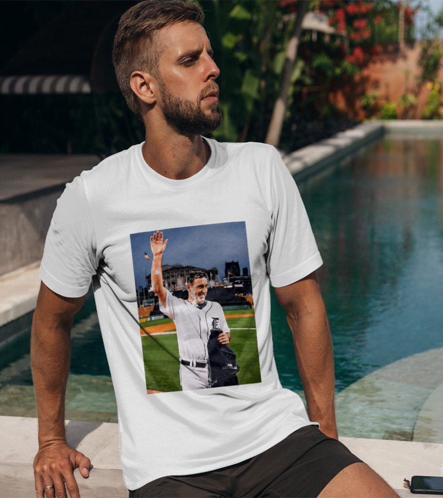 Justin Verlander Detroit Tigers Baseball Farewell Game T-Shirt