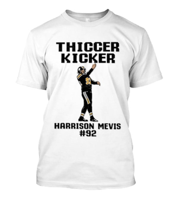 Harrison Mevis 92 Thiccer Kicker Los Angeles Rams Football Player Pixel T-Shirt