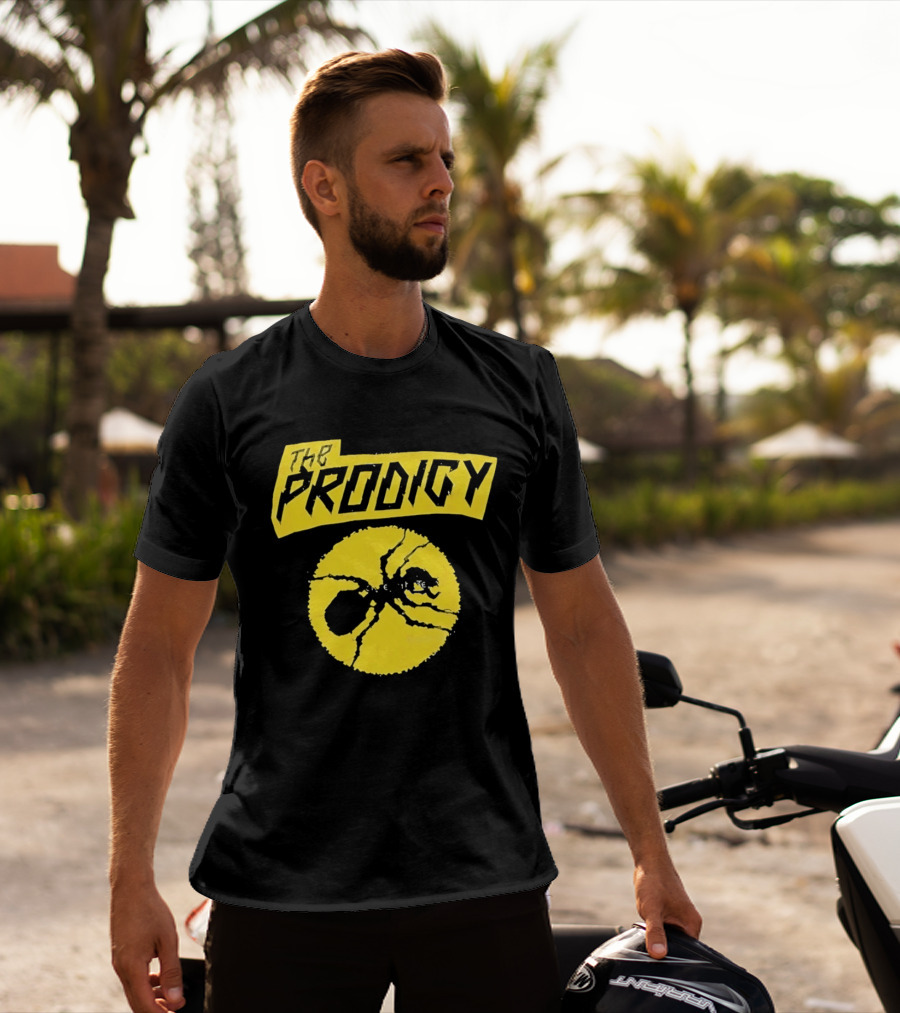 The Prodigy Yellow Ant Alternative Dance Electronic Music T-Shirt