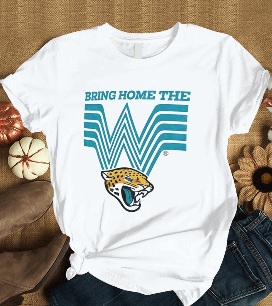 Bring Home The W Jaguars Win Free Whataburger T-Shirt