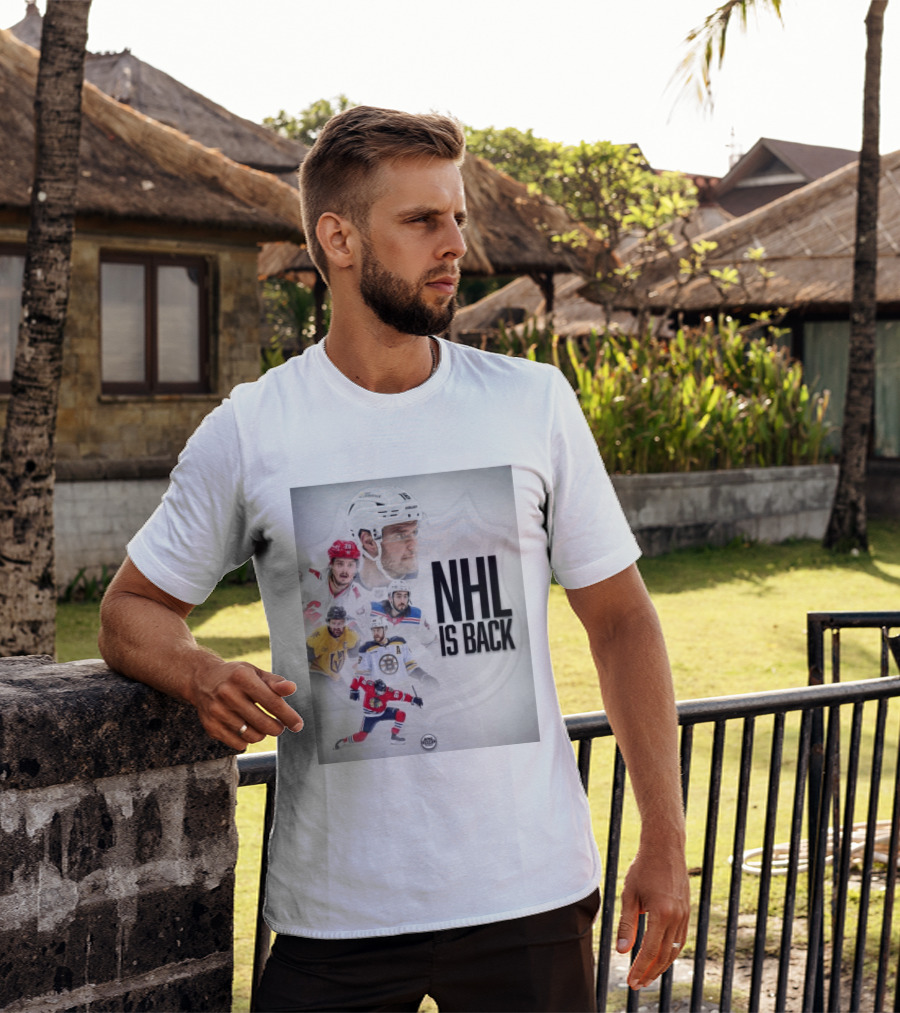 NHL 2026 2027 Is Back Featuring Iconic Players And Teams Like Boston Vegas Florida Carolina T-Shirt