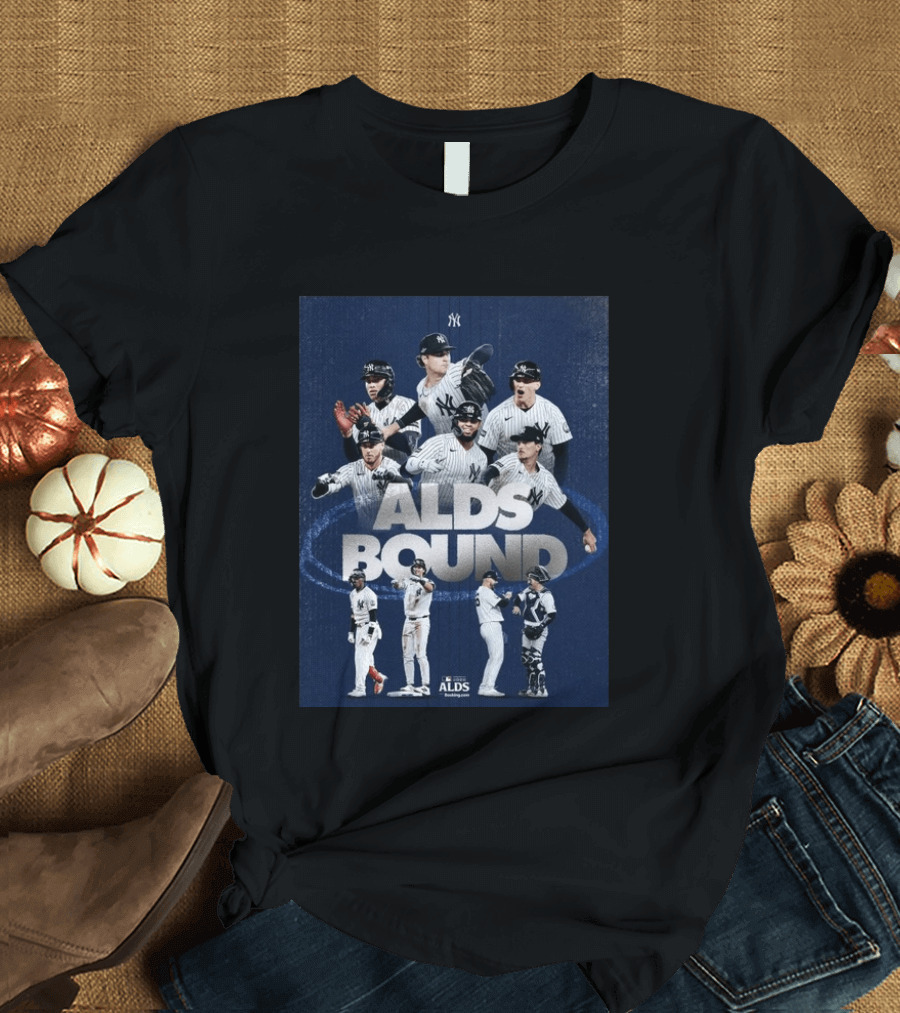 New York Yankees ALDS Bound 2026 Baseball Team Celebration T-Shirt