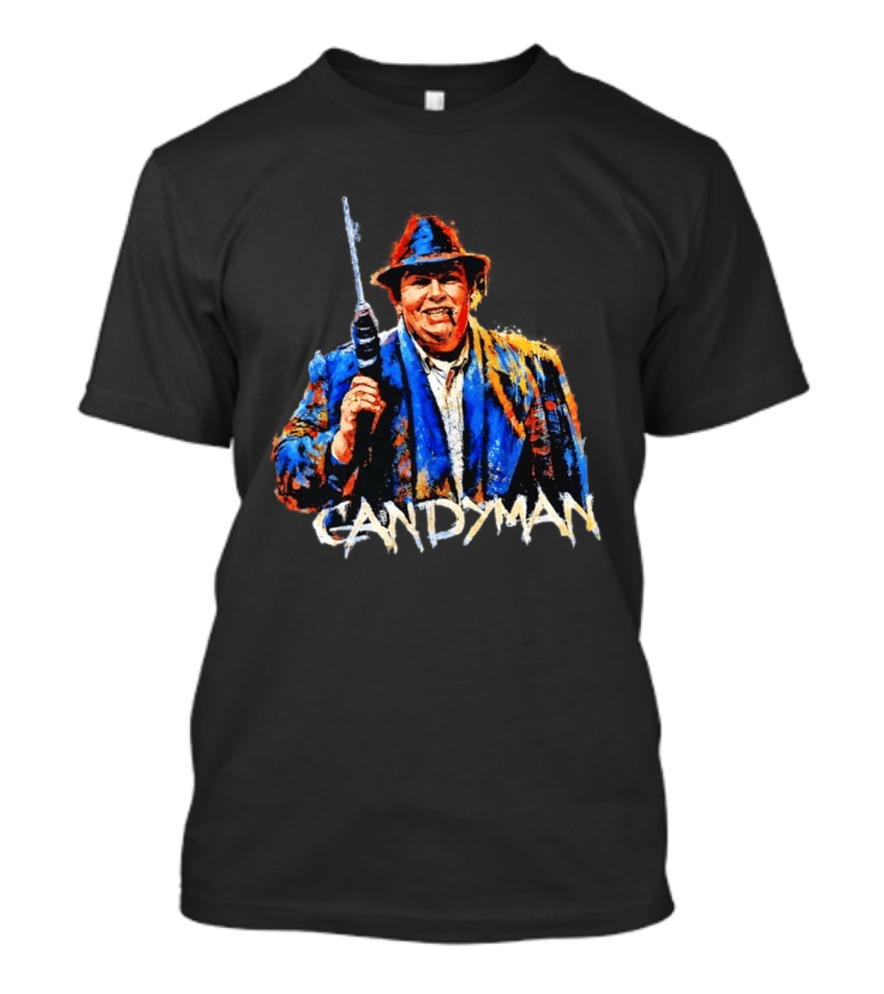 Candyman Horror Movie Tony Todd With Hook And Iconic Outfit T-Shirt