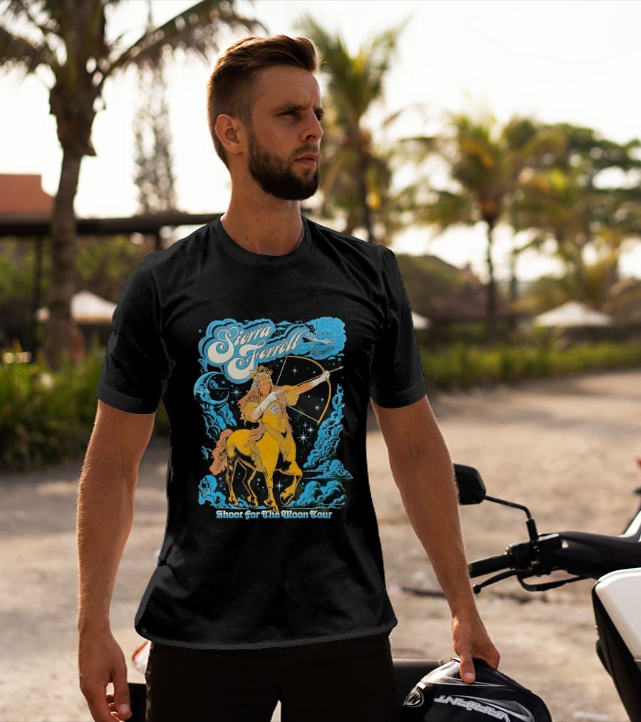 Sierra Ferrell Shoot For The Moon Tour Centaur Archer Cosmic T-Shirt