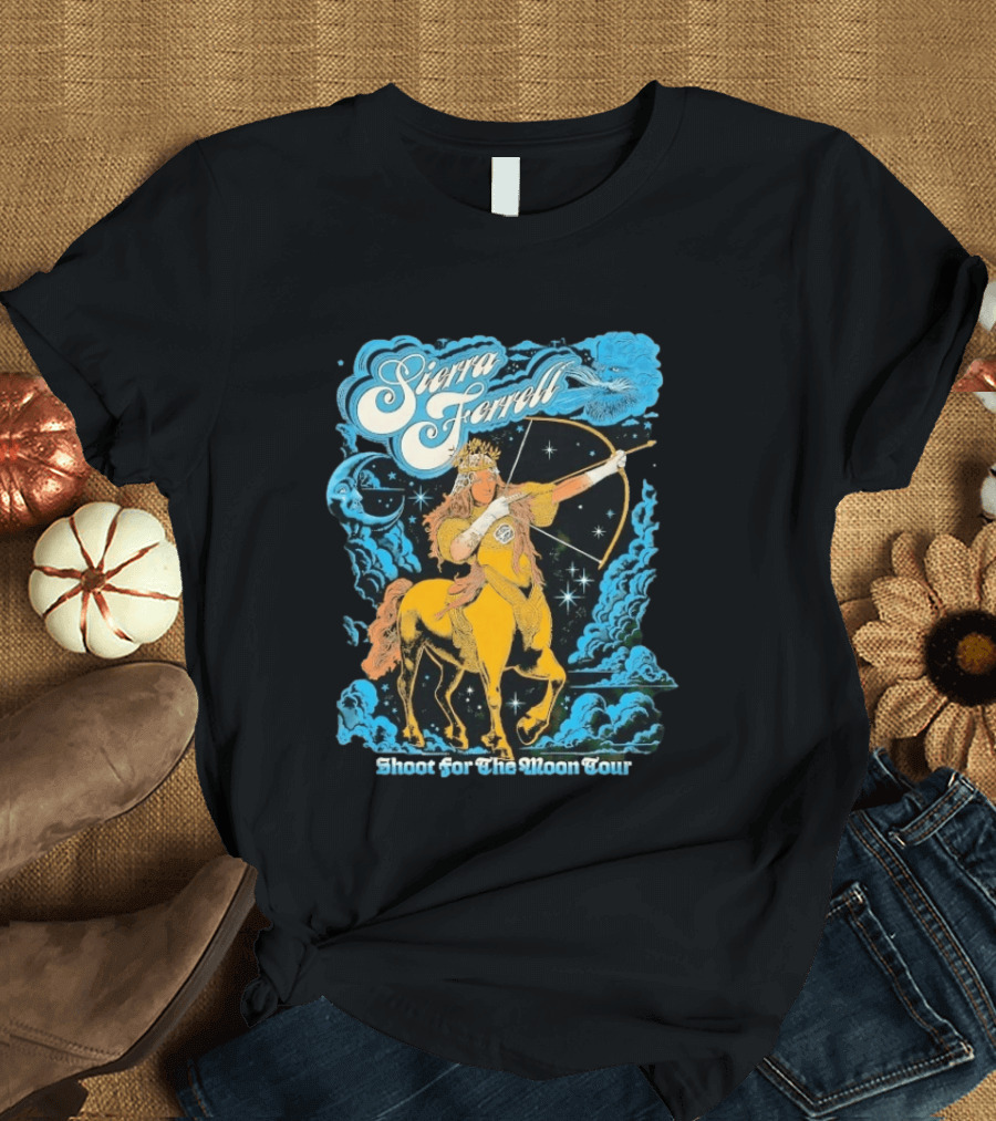 Sierra Ferrell Shoot For The Moon Tour Centaur Archer Cosmic T-Shirt