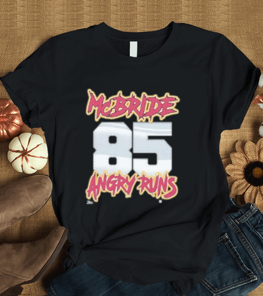 McBride 85 Angry Runs Arizona Cardinals 2026 T-Shirt