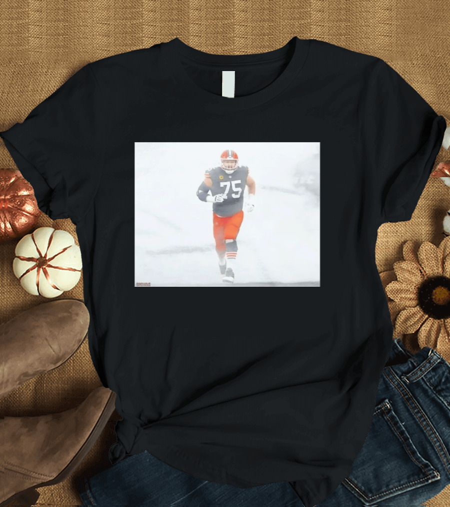 Joel Bitonio Cleveland Browns Number 75 Football Legends T-Shirt