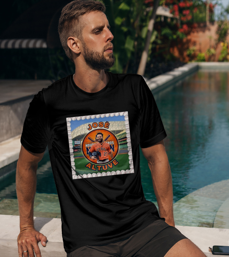 José Altuve Houston Astros Baseball Champion Stadium T-Shirt
