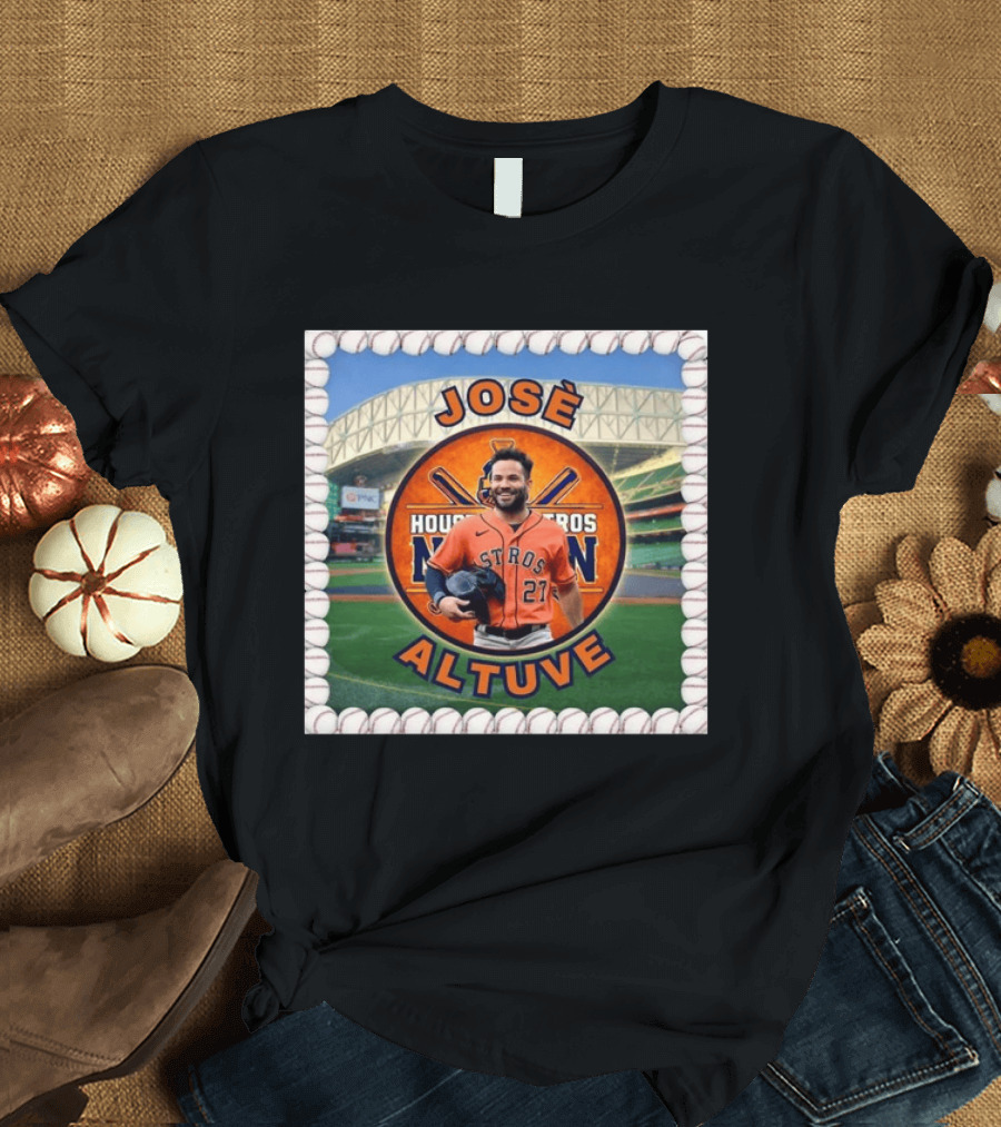 José Altuve Houston Astros Baseball Champion Stadium T-Shirt