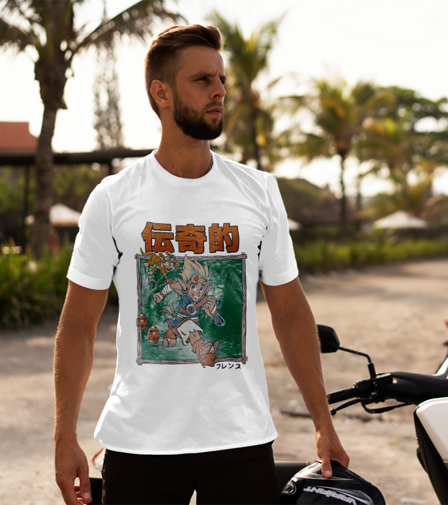 Legendary Adventure Jak And Daxter Jungle Run Orange Eggs T-Shirt