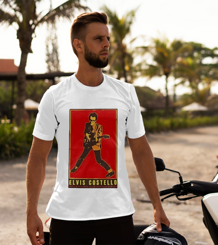 Elvis Costello And The Im S With Charlie Sexton Vintage Music T-Shirt
