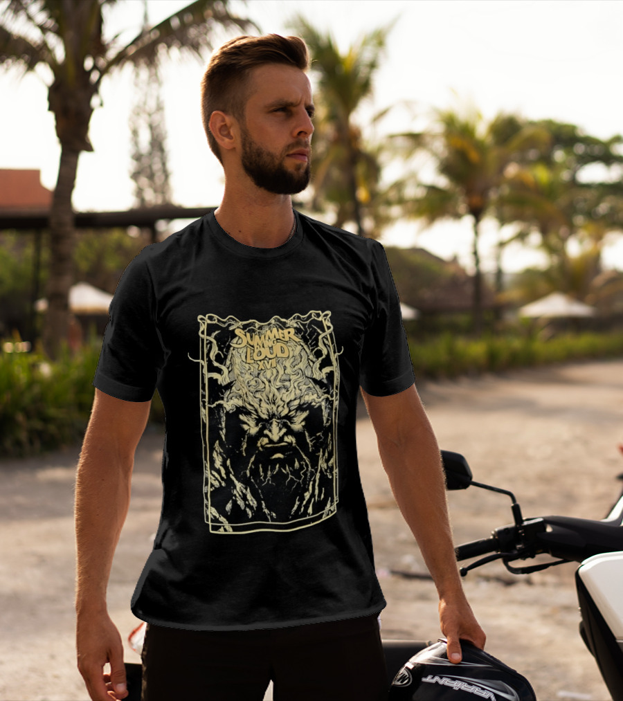 Summer Dying Loud XVII Festival Heavy Metal Face T-Shirt