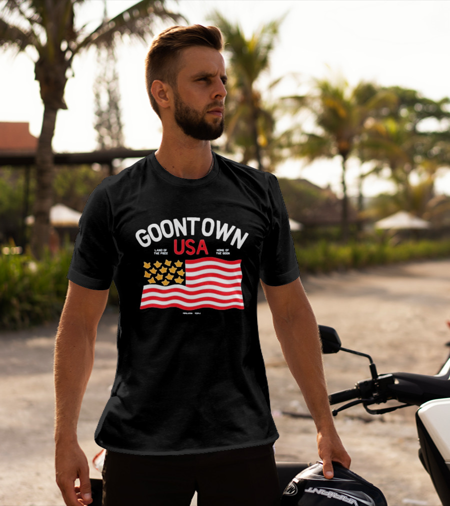 Goontown USA Mullet Review Home Of The Goon Flag T-Shirt