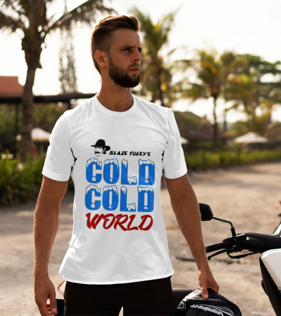 Blaze Foley's Cold Cold World Country Music T-Shirt
