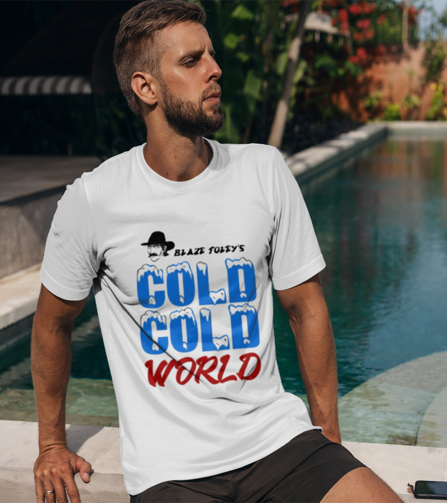Blaze Foley's Cold Cold World Country Music T-Shirt